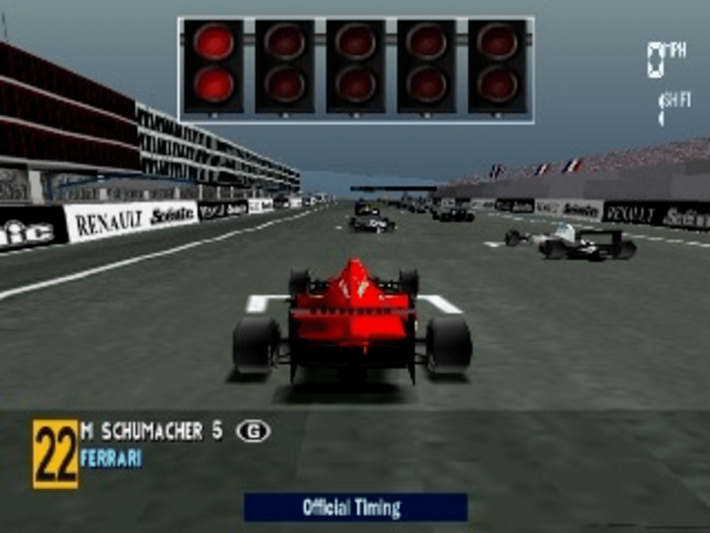 Formula 1 97 screenshot