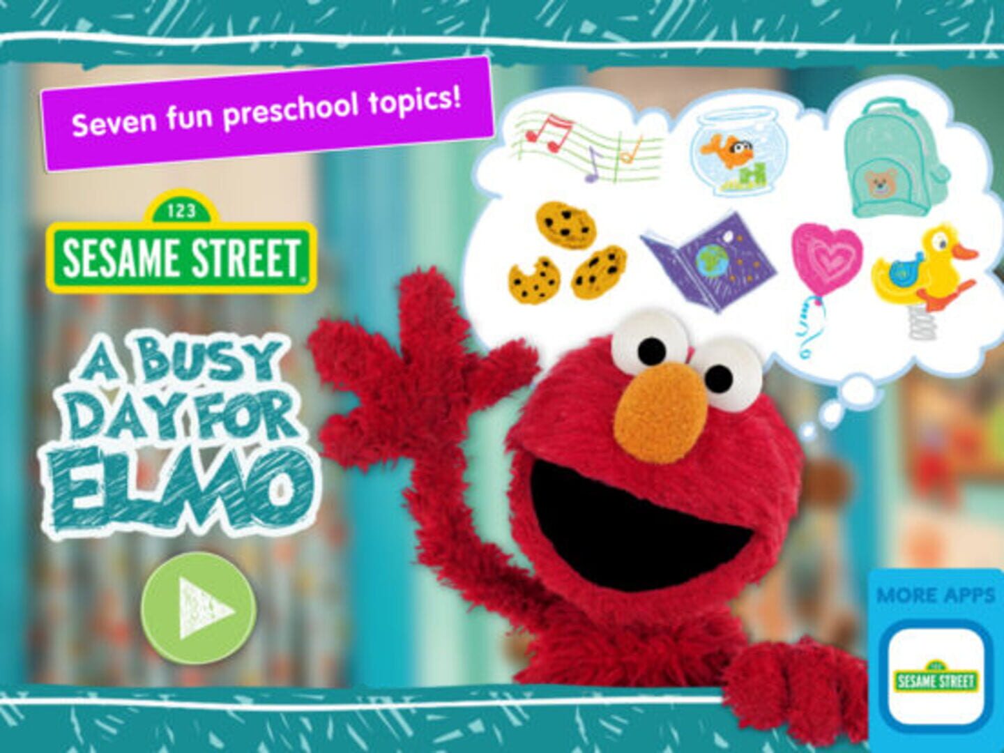 A Busy Day for Elmo: Sesame Street Video Calls - Screenshot