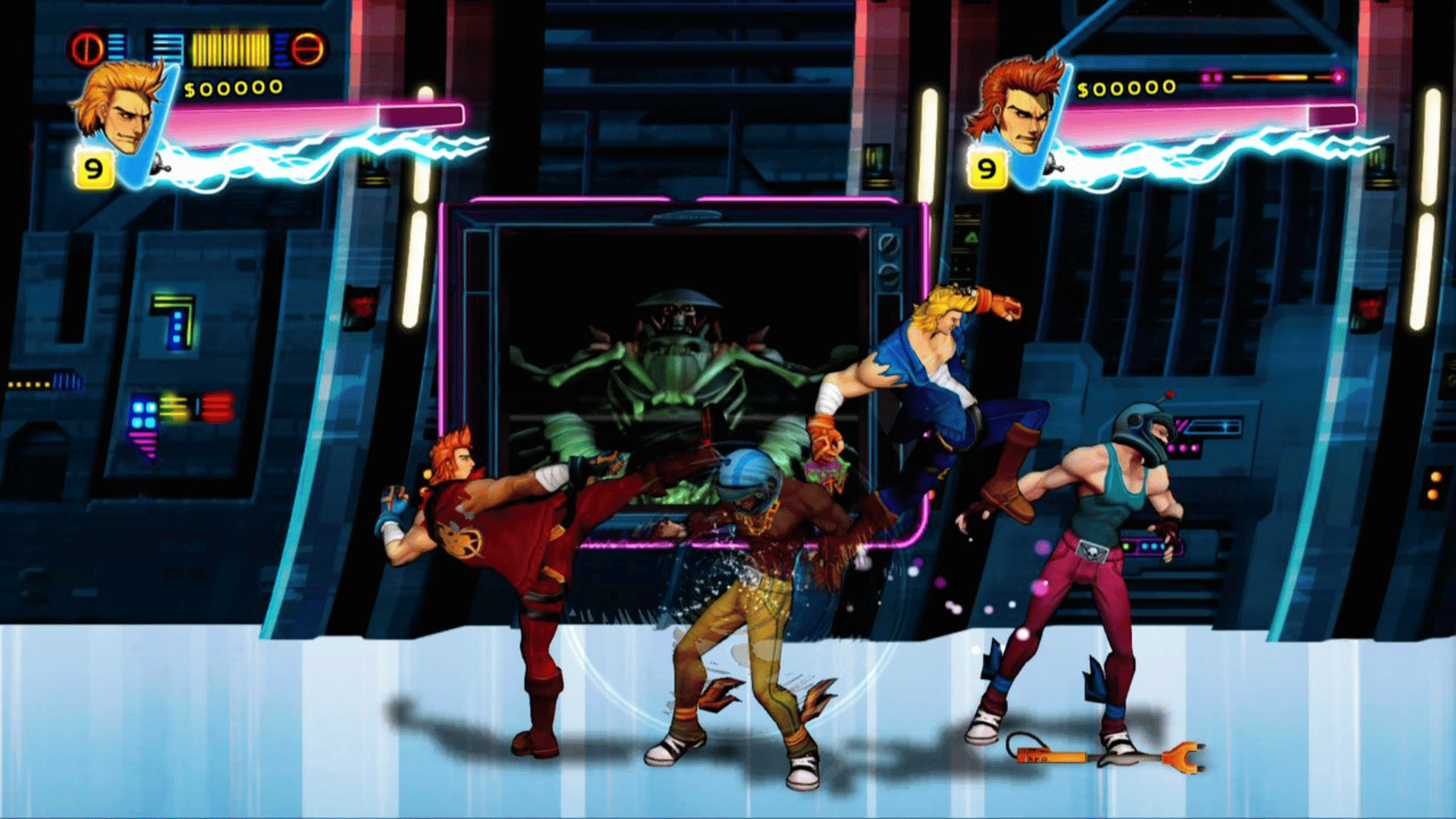 Double Dragon Neon screenshot