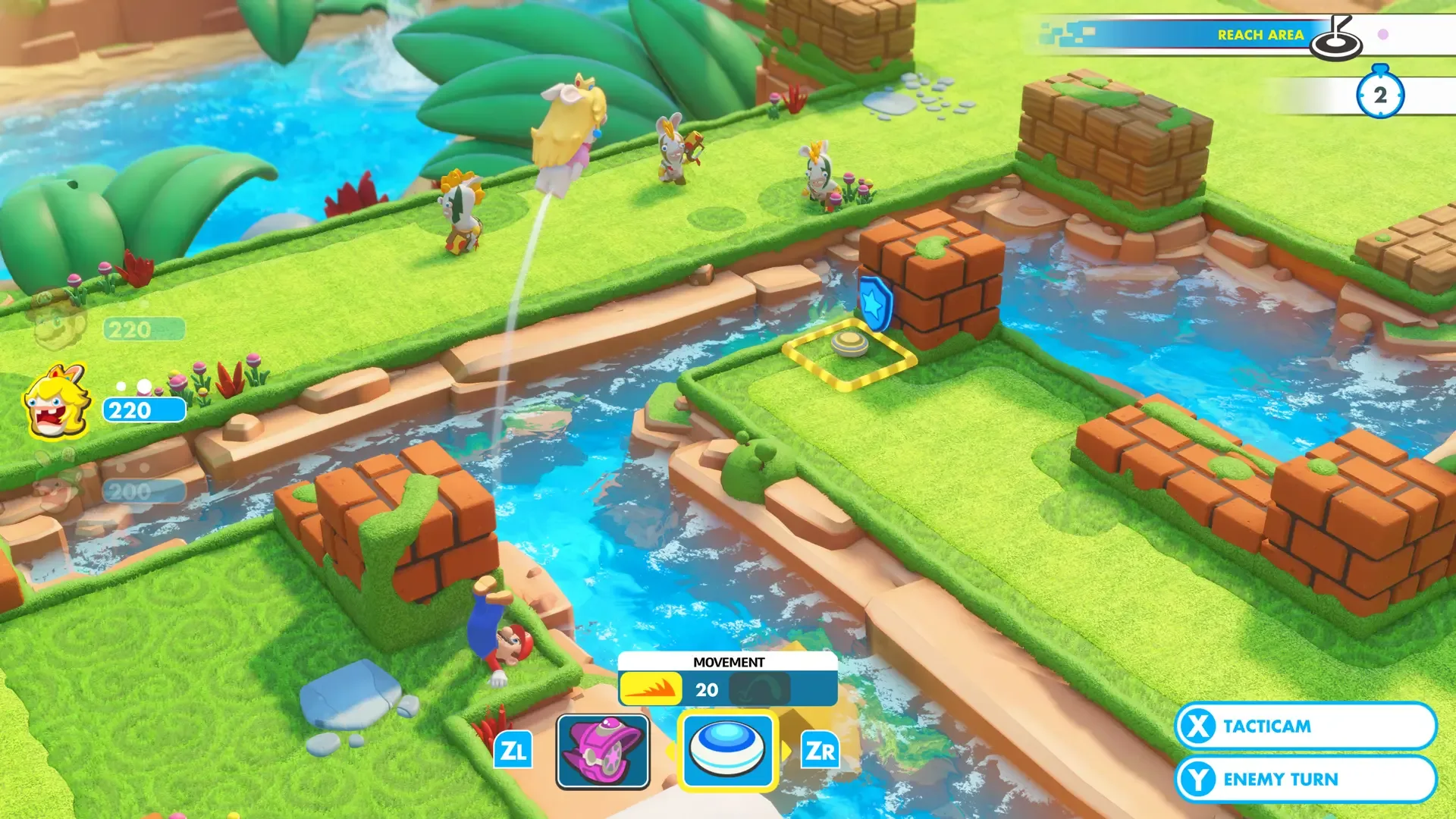Captura de pantalla - Mario + Rabbids Kingdom Battle