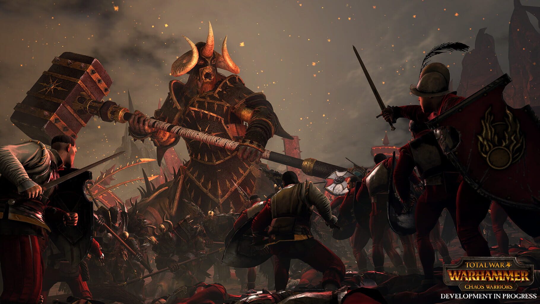 Captura de pantalla - Total War: Warhammer - Chaos Warriors