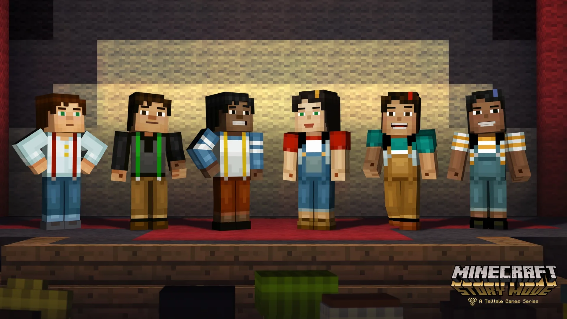 Captura de pantalla - Minecraft: Story Mode