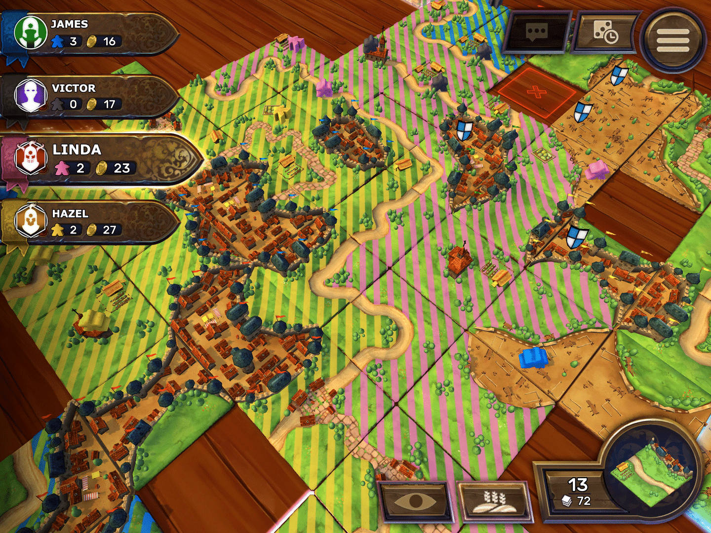 Carcassonne screenshot