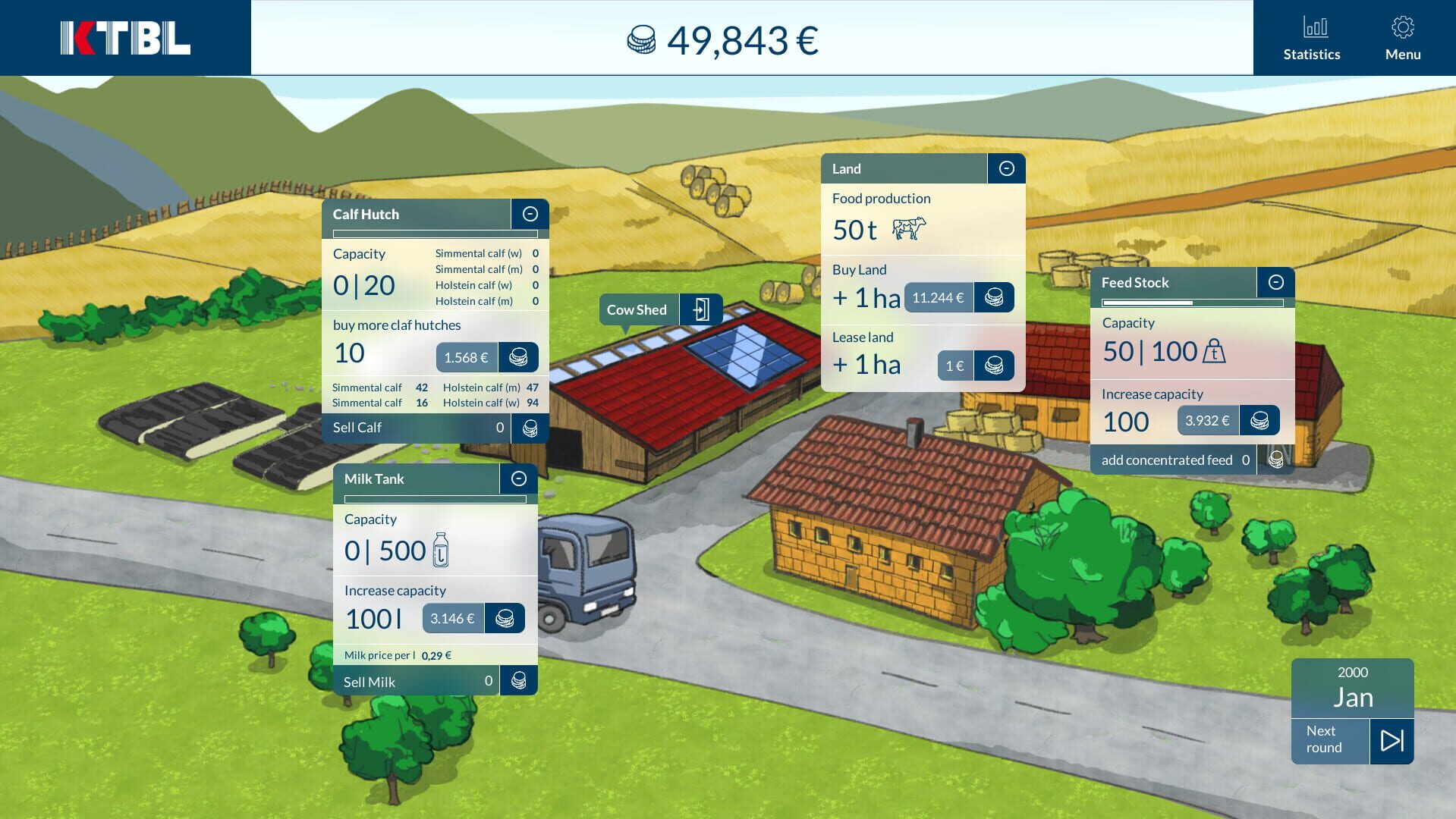 Der Milchbauer - Screenshot