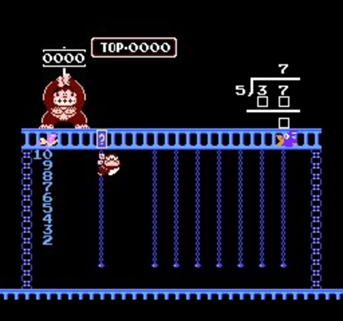 Captura de pantalla - Donkey Kong Jr. Math