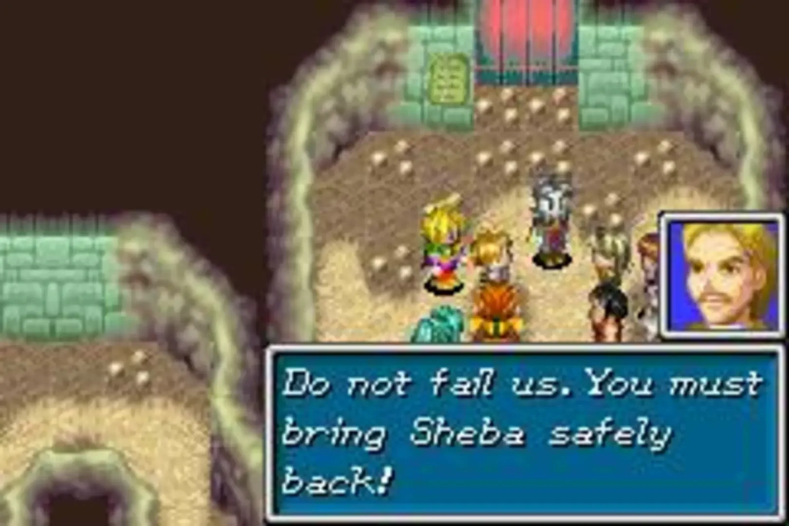 Captura de pantalla - Golden Sun