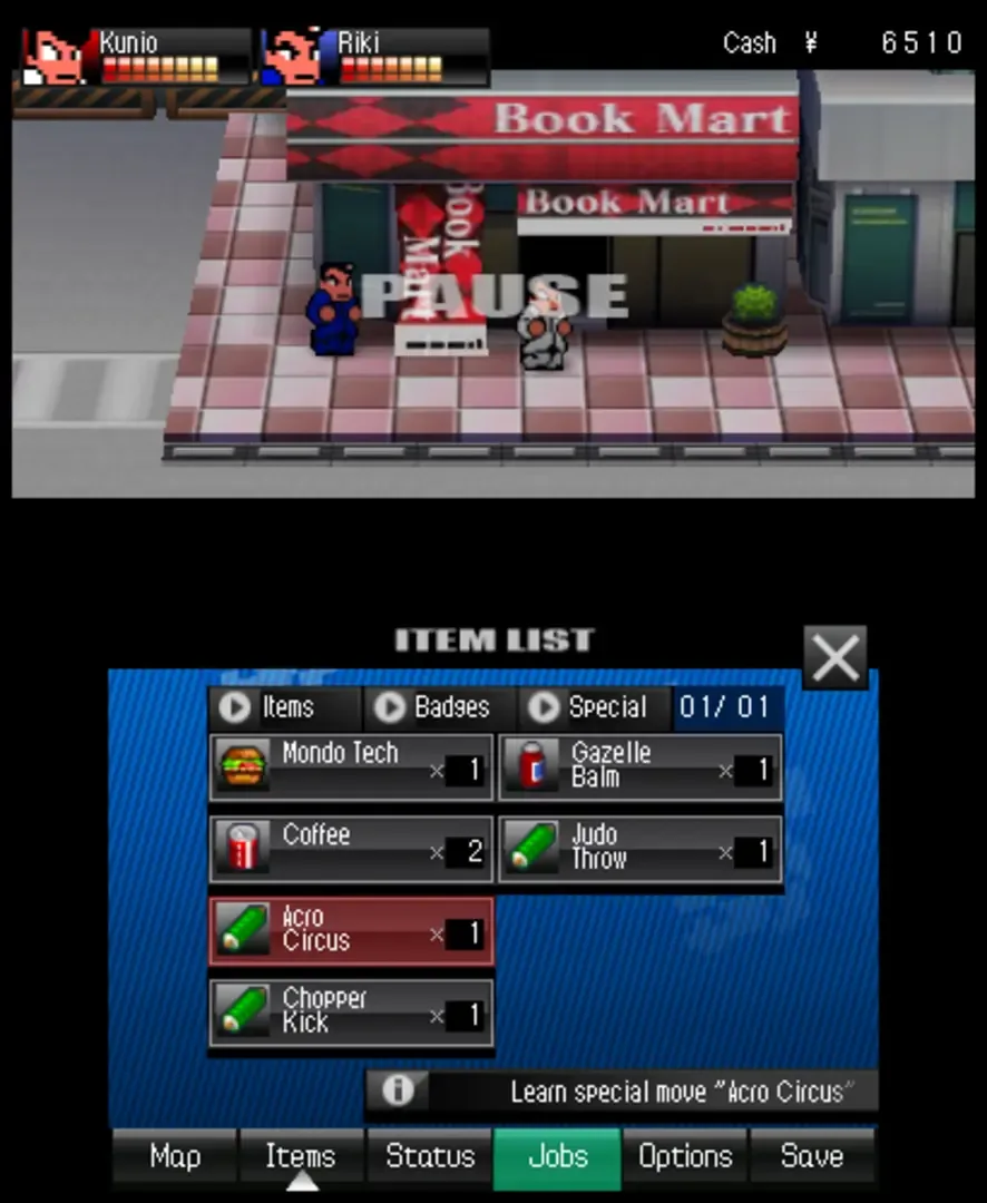 Captura de pantalla - River City: Tokyo Rumble