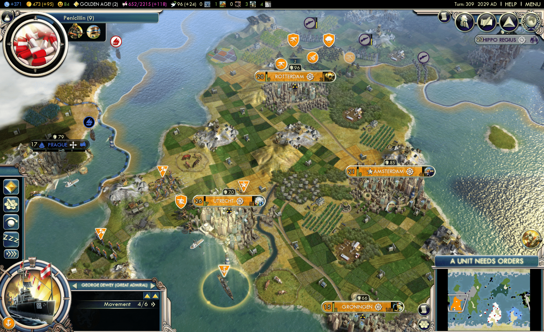 Sid Meier's Civilization V: Gods & Kings screenshot