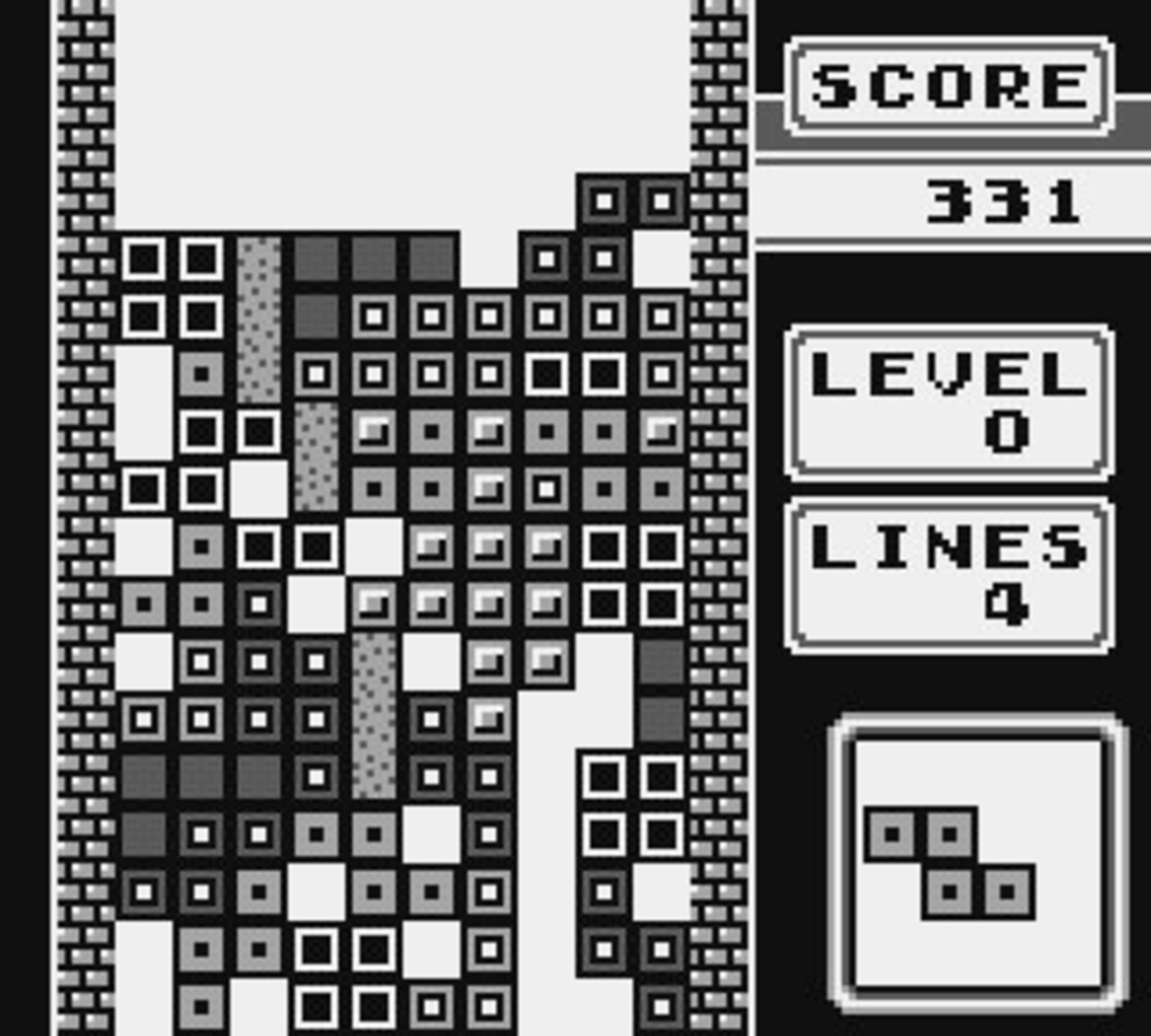 Tetris screenshot