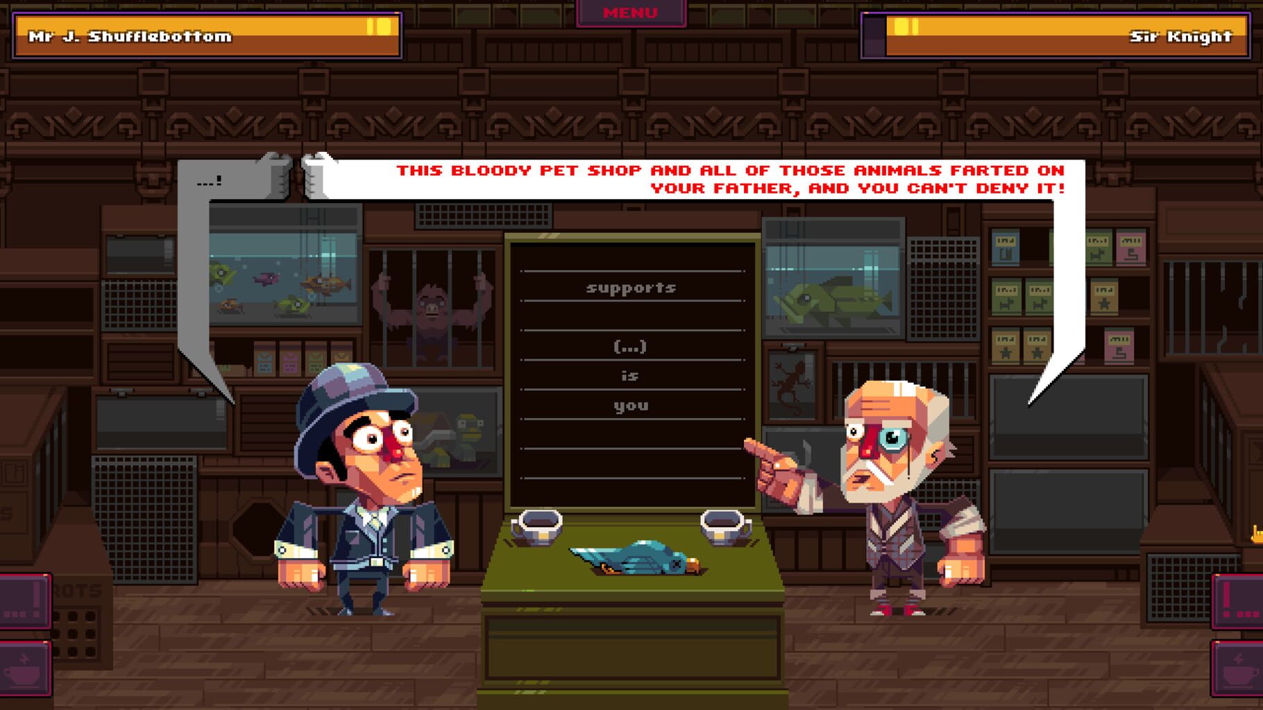 Captura de pantalla - Oh...Sir!! The Insult Simulator