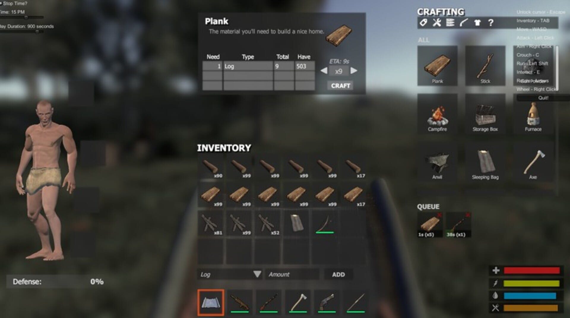Hardcore Survival - Screenshot