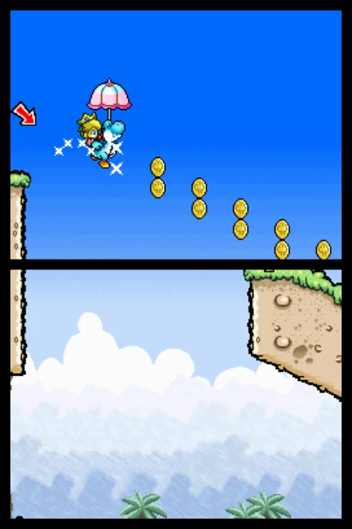 Captura de pantalla - Yoshi's Island DS