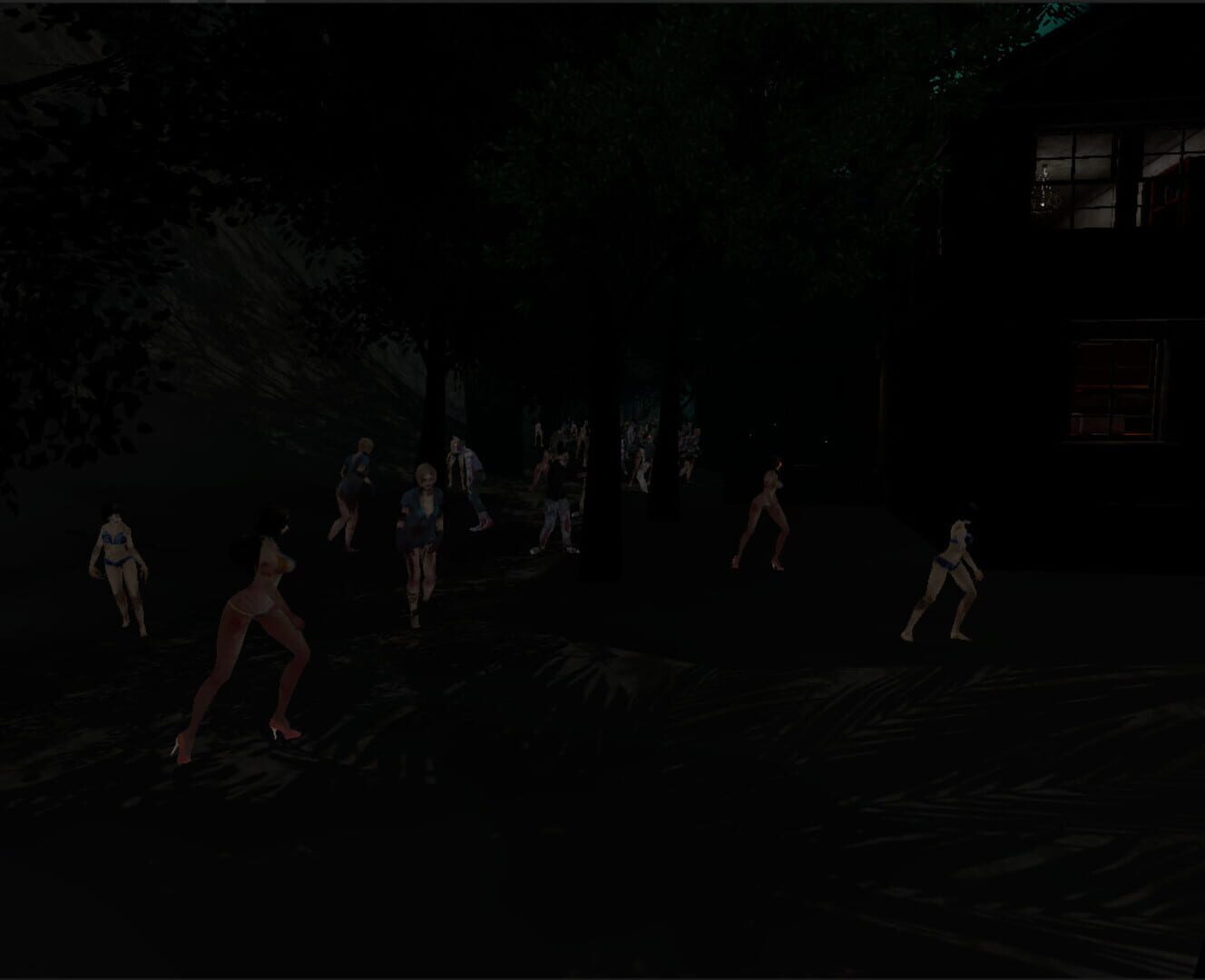 The beauties&zombies of beach for VR - Screenshot