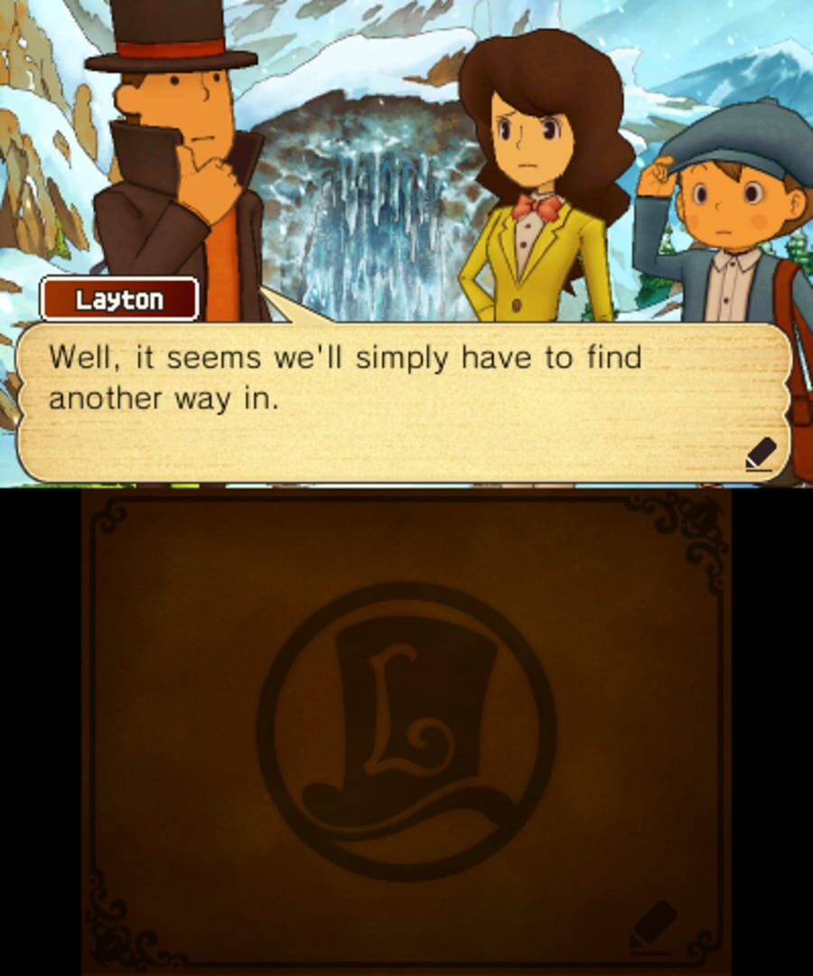 Captura de pantalla - Professor Layton and the Azran Legacy