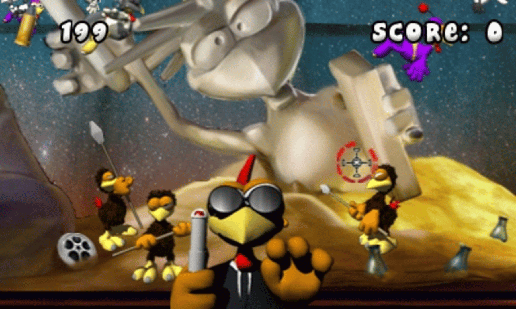 Crazy Chicken: Director's Cut 3D screenshot