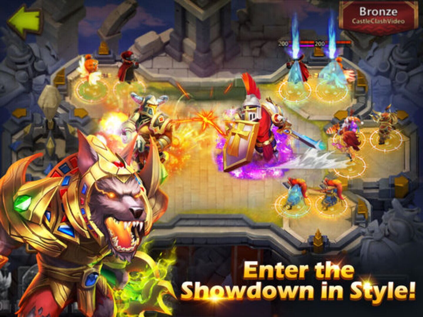 Castle Clash: Brave Squads - Screenshot