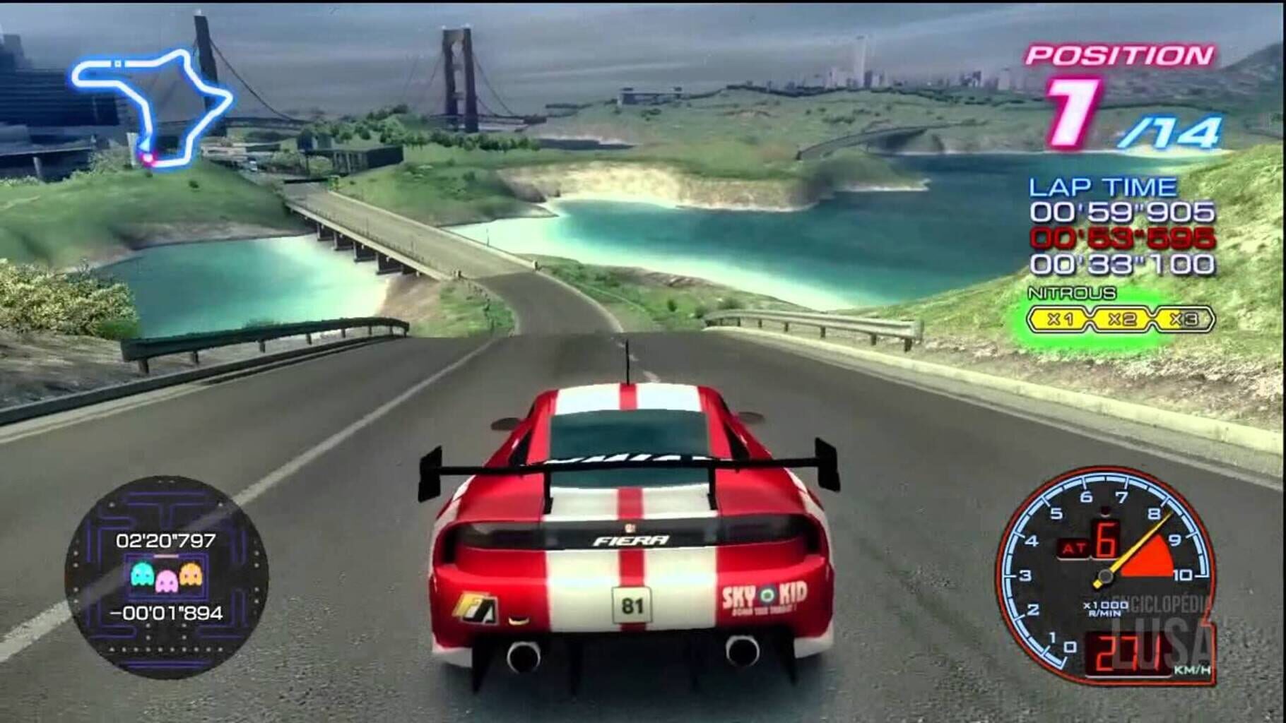 Captura de pantalla - Ridge Racer 6