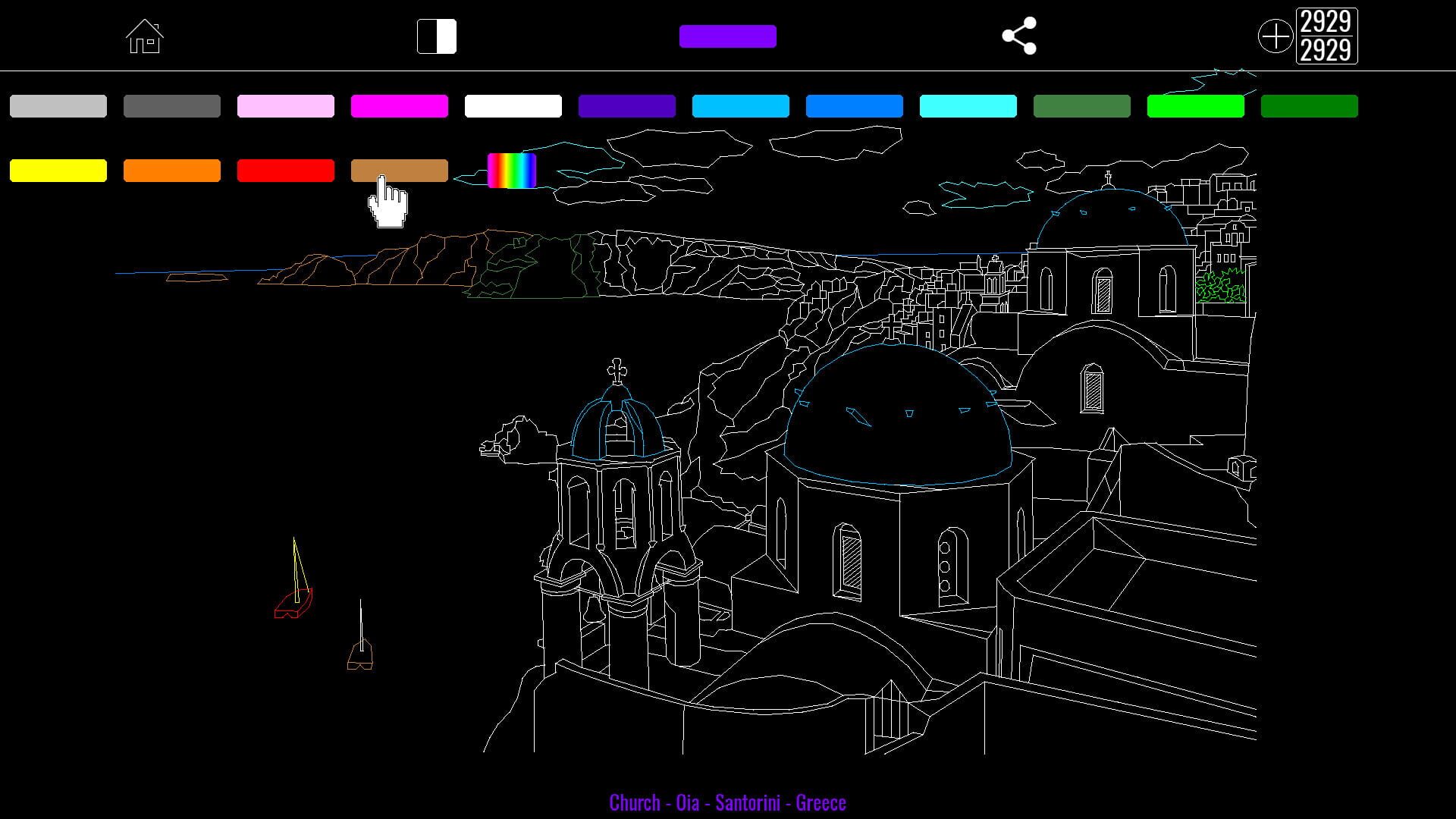 Dot to Dot Puzzles - Screenshot