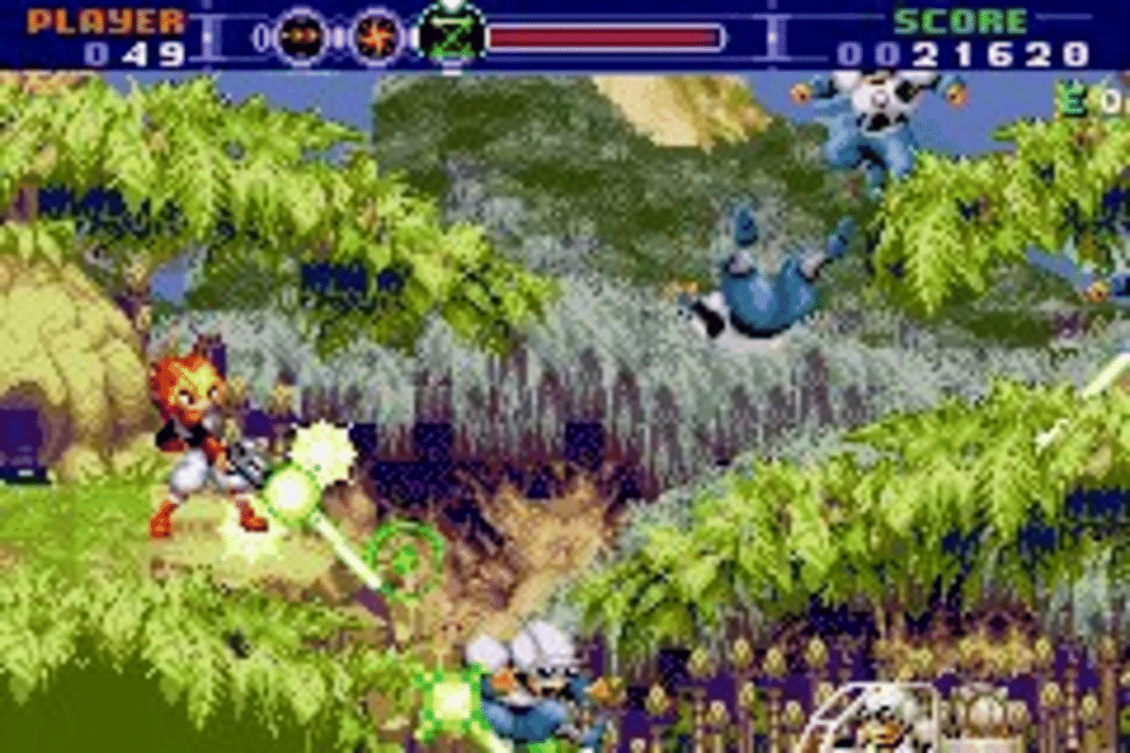 Gunstar Super Heroes screenshot