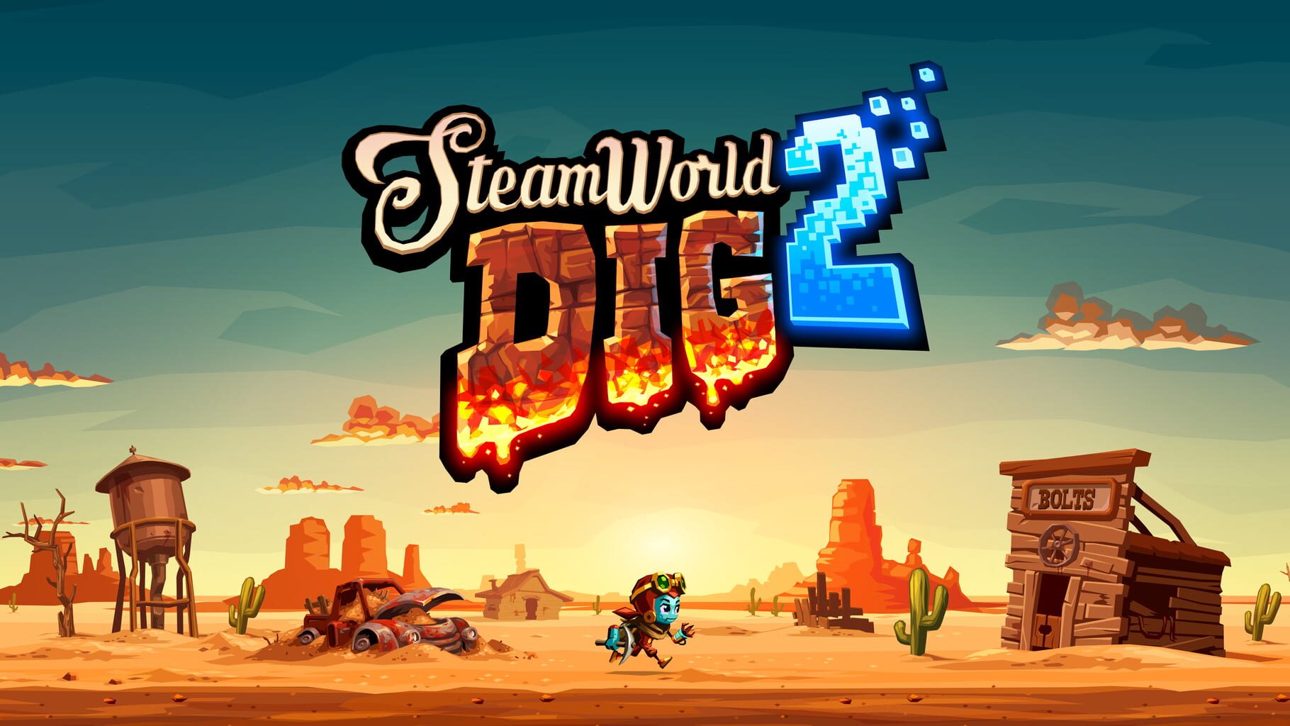 SteamWorld Dig 2 artwork