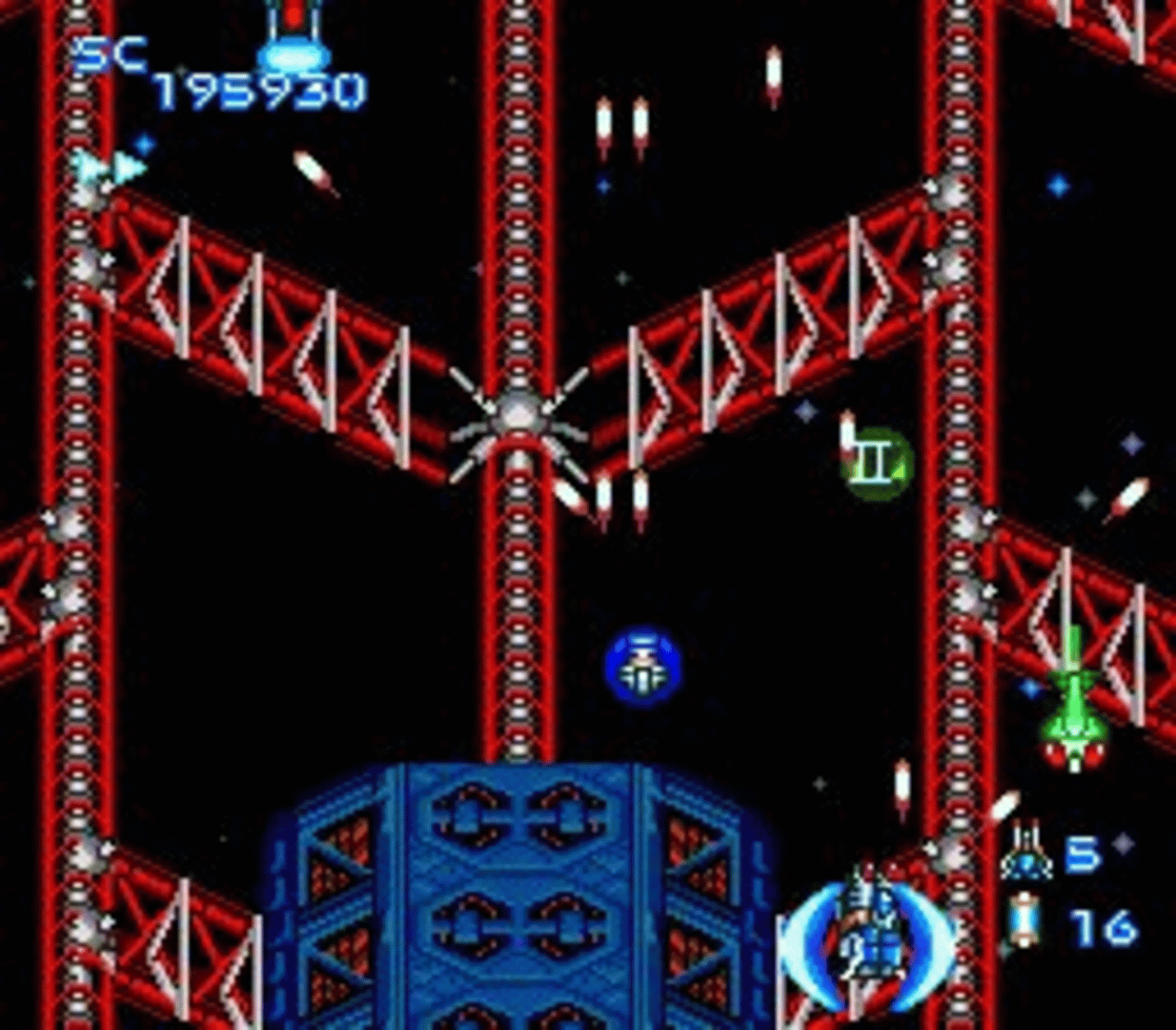 Blazing Lazers screenshot