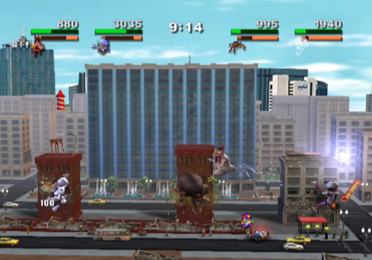 Captura de pantalla - Rampage: Total Destruction