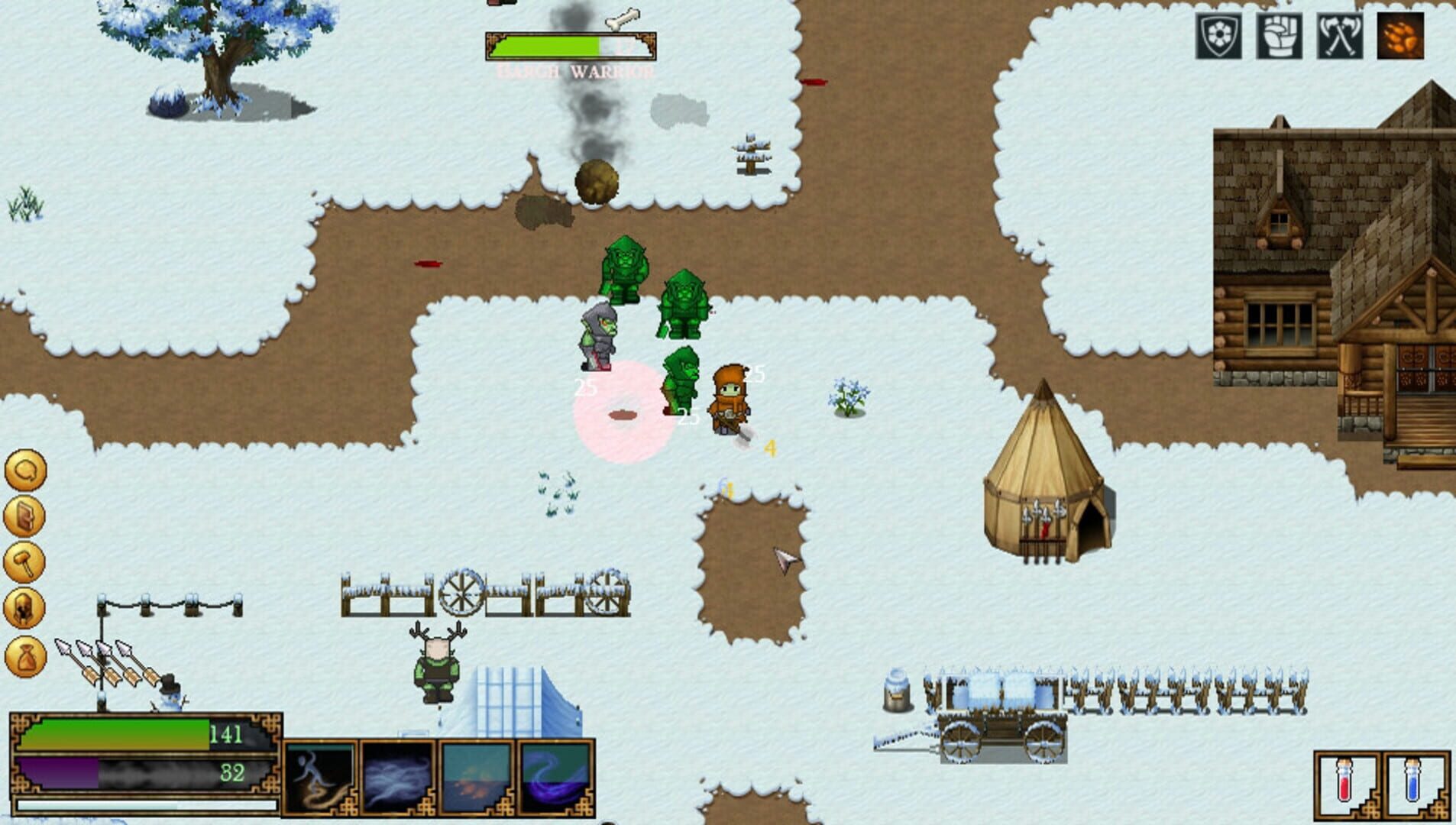 Dungeons of the Fallen - Screenshot