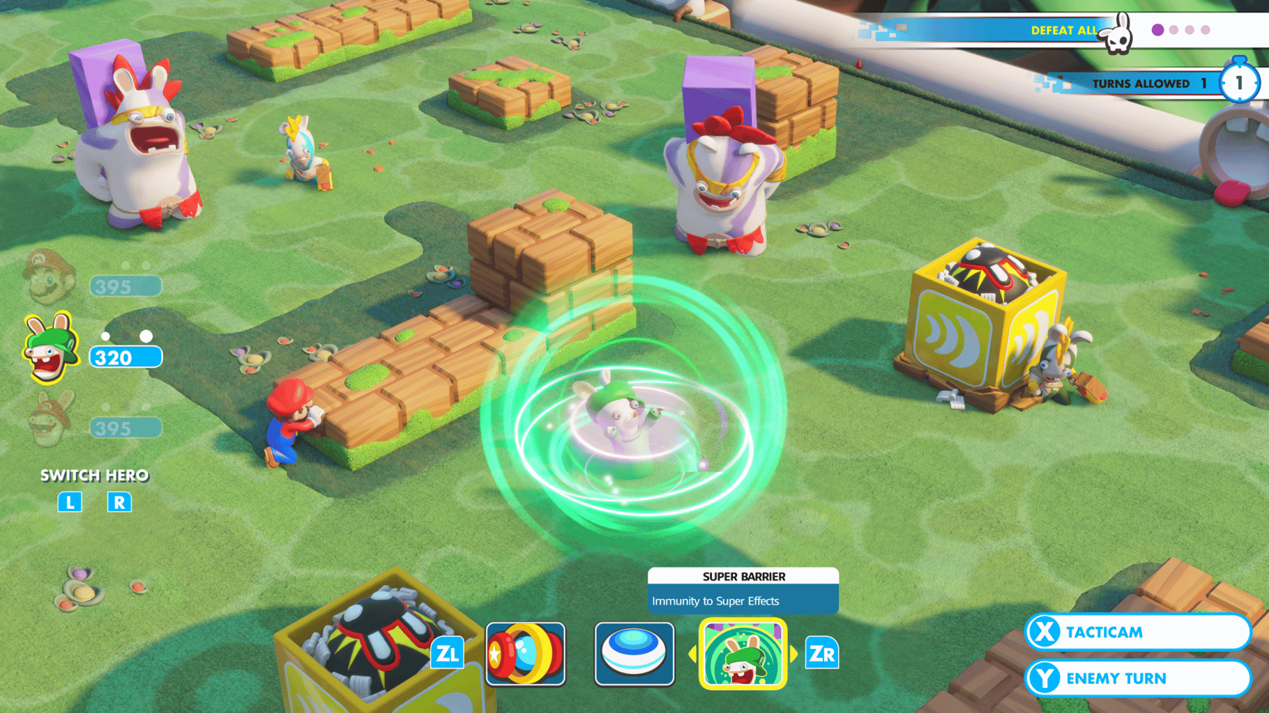 Mario + Rabbids Kingdom Battle screenshot