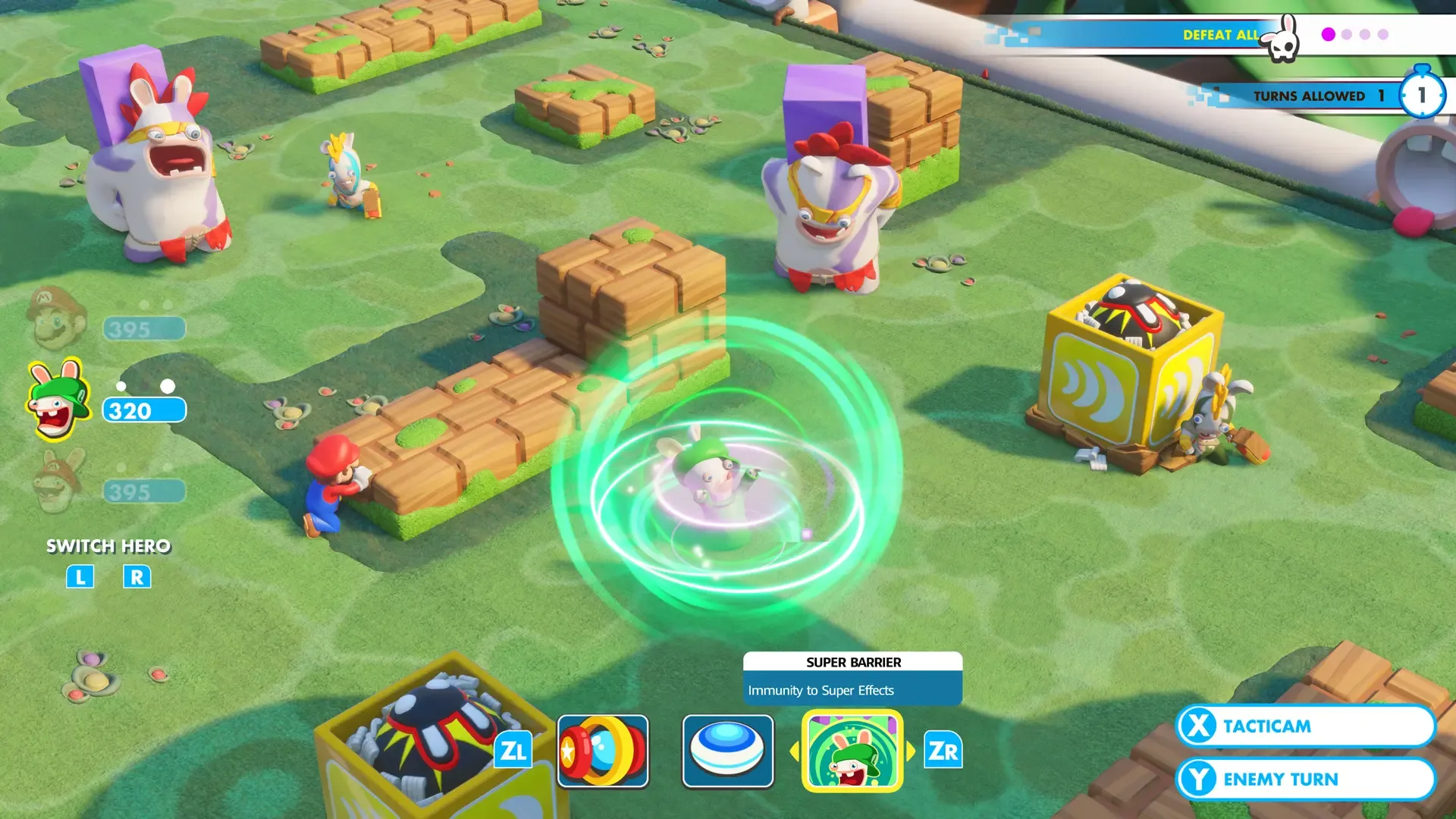 Captura de pantalla - Mario + Rabbids Kingdom Battle