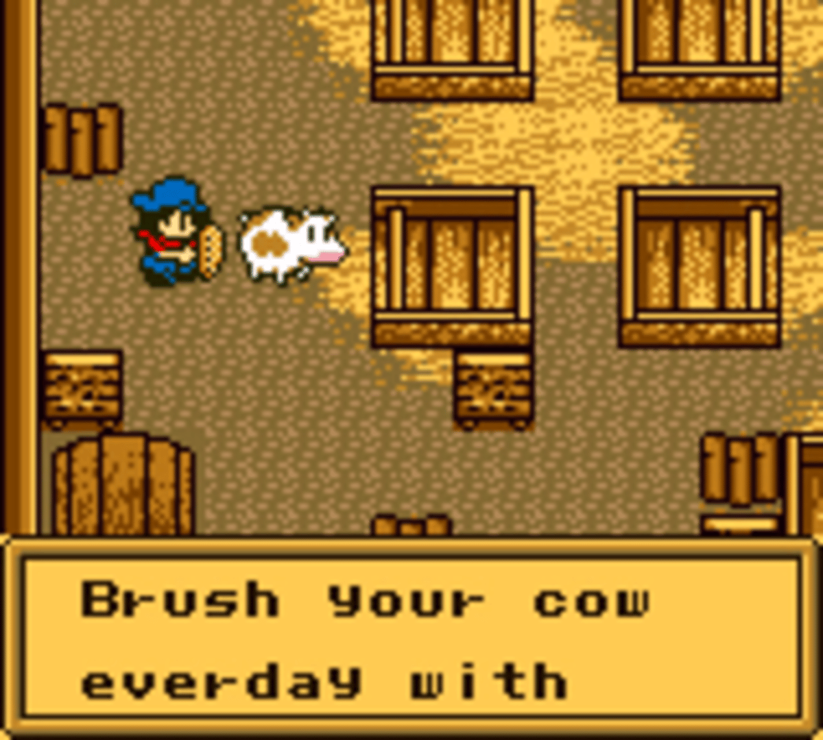 Harvest Moon GB screenshot