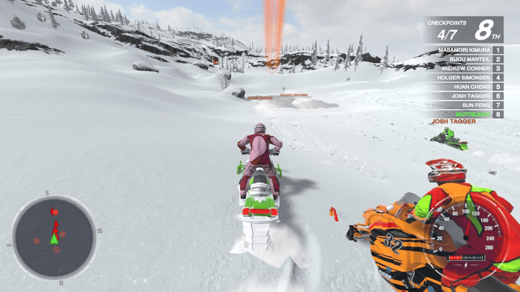 Snow Moto Racing Freedom screenshot