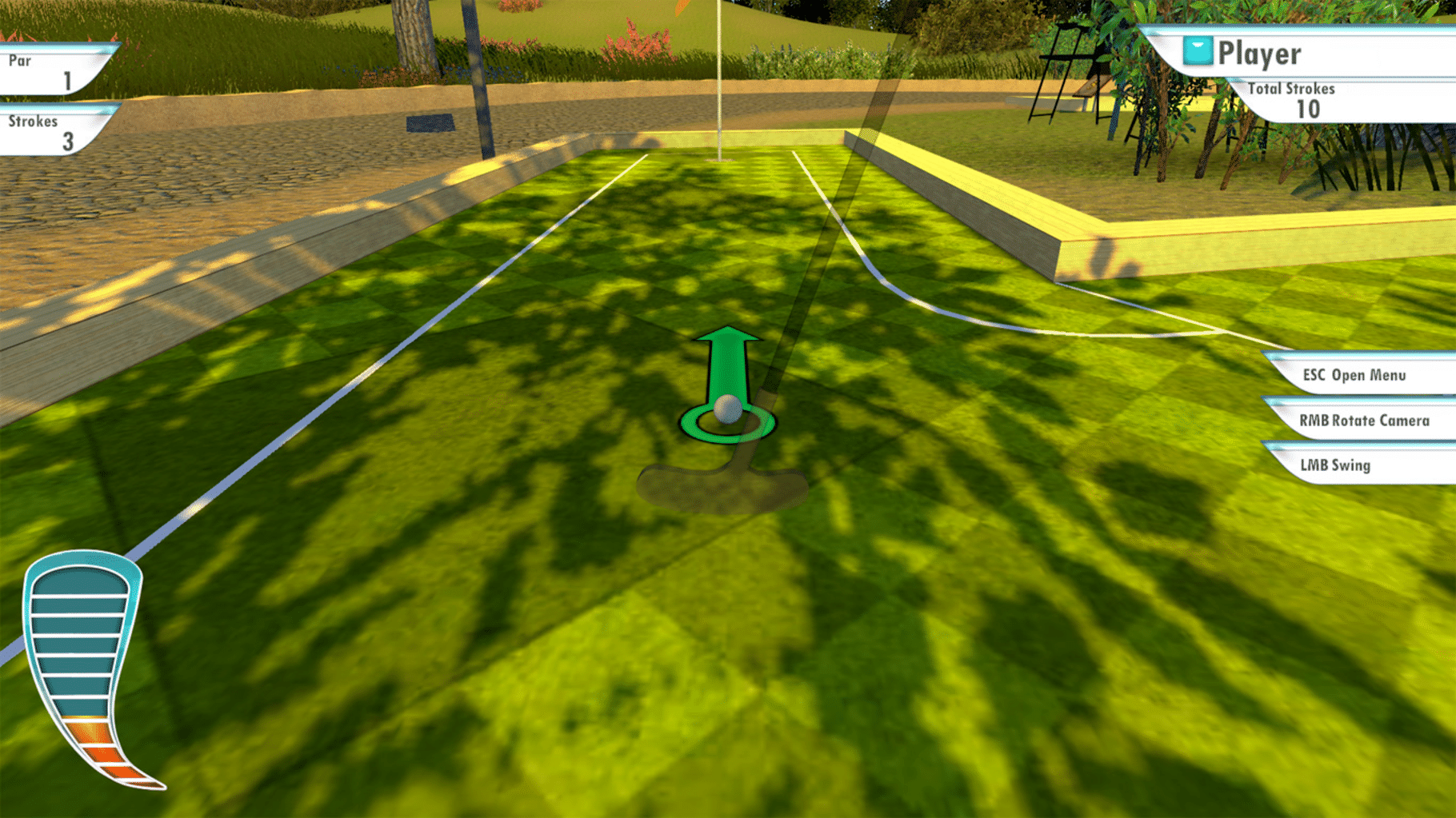 3D MiniGolf screenshot