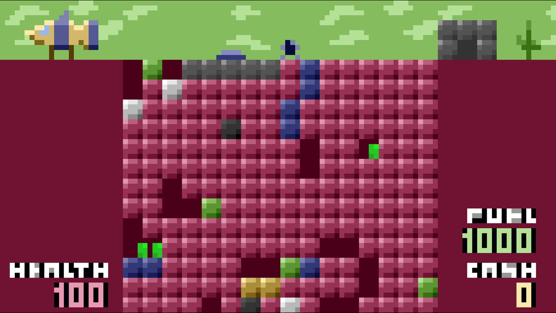 Cosmi-Cave 64 - Screenshot