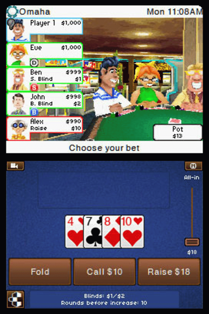 1st Class Poker & BlackJack screenshot