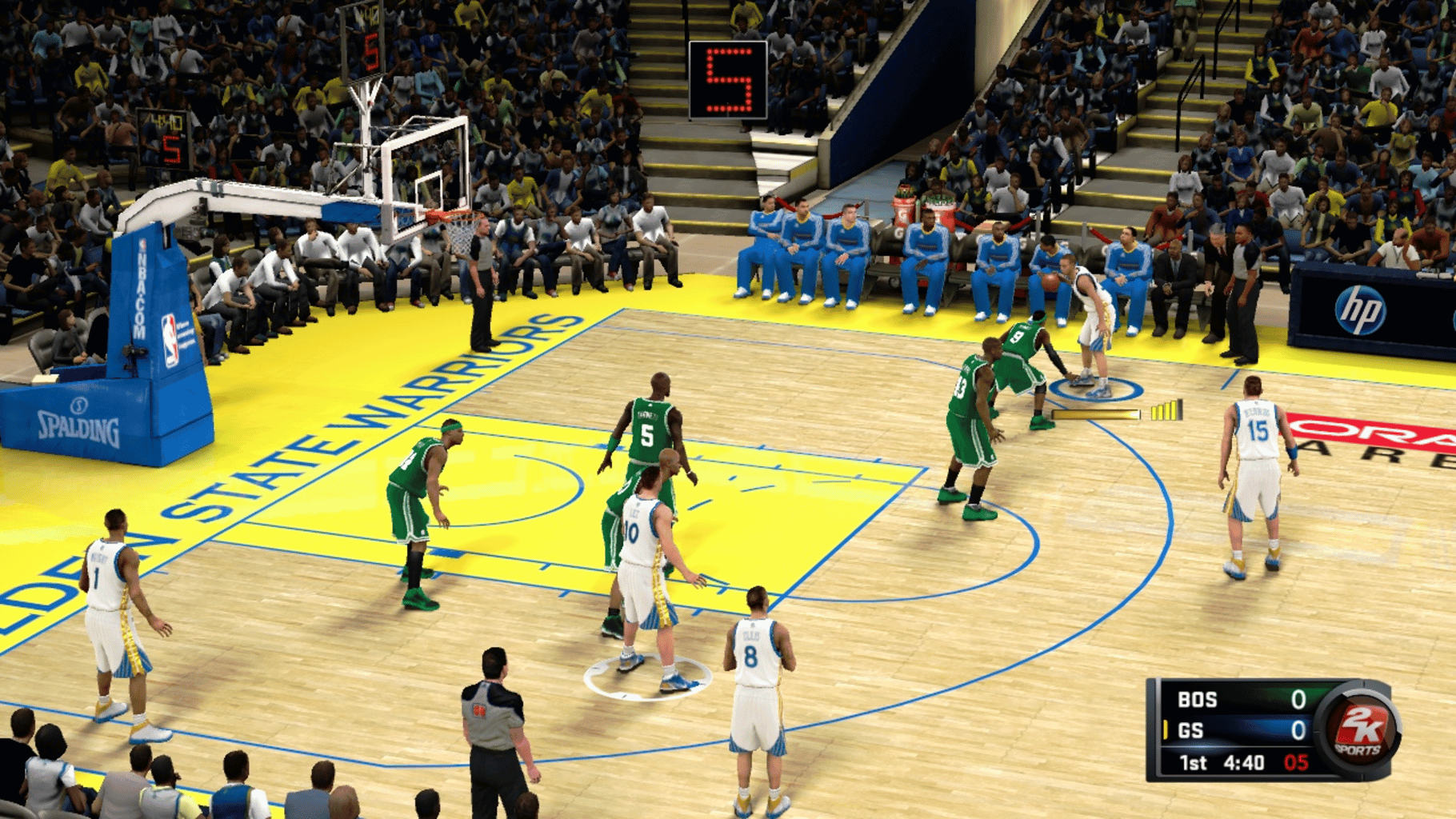 NBA 2K11 screenshot