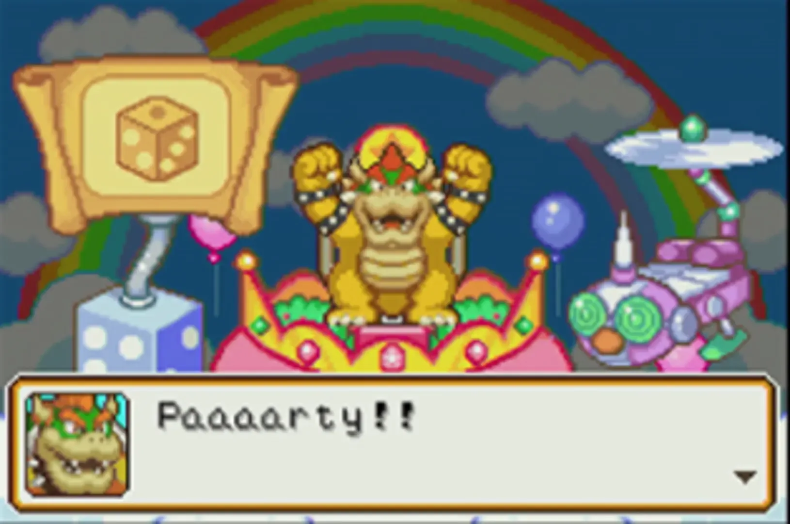 Captura de pantalla - Mario Party Advance