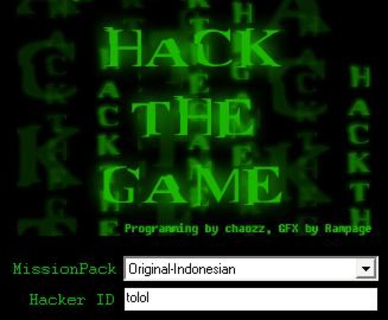 Hack the Game