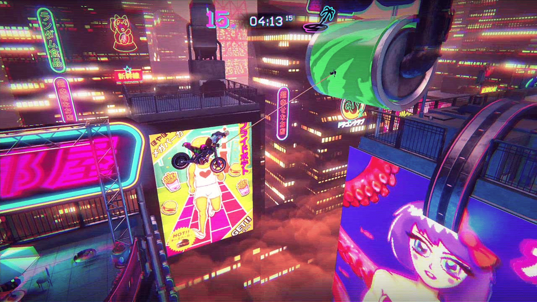 Trials of the Blood Dragon screenshot