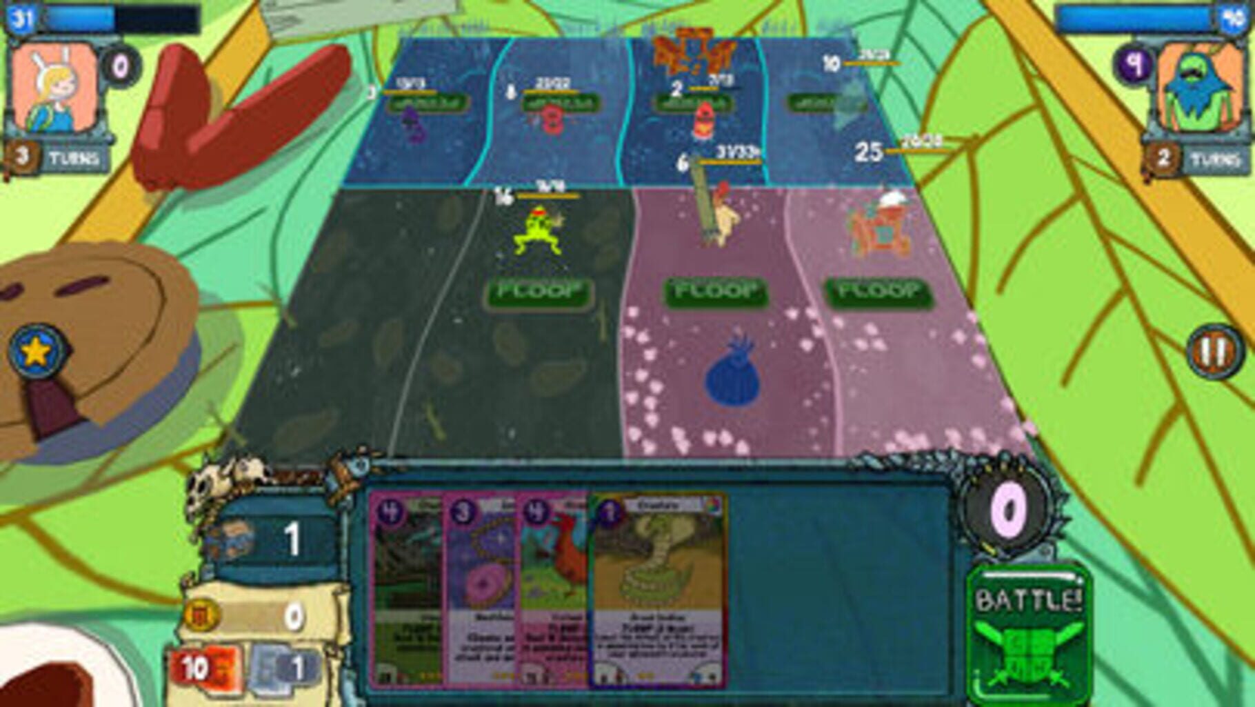 Captura de pantalla - Card Wars: Adventure Time Card Game