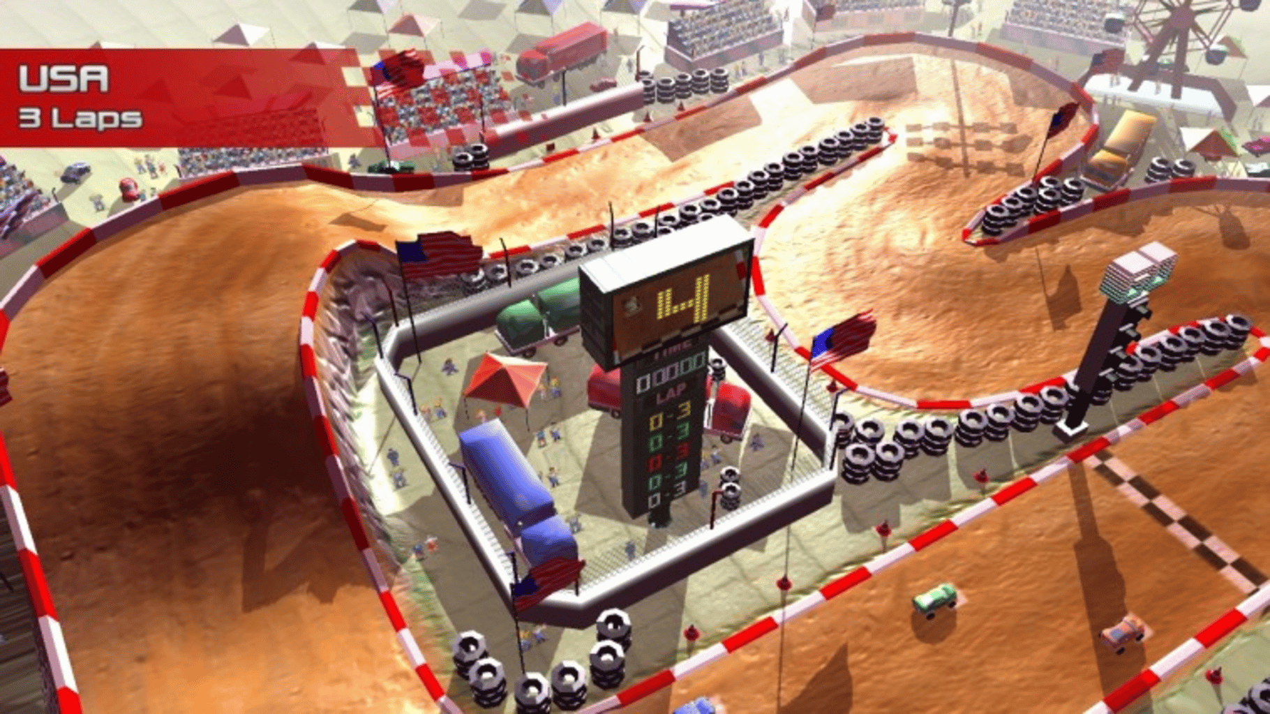 Rock 'N Racing Off Road DX screenshot