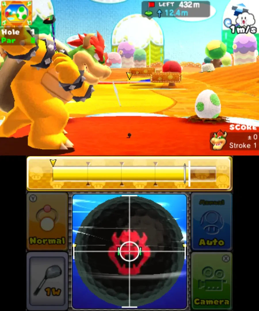 Captura de pantalla - Mario Golf: World Tour