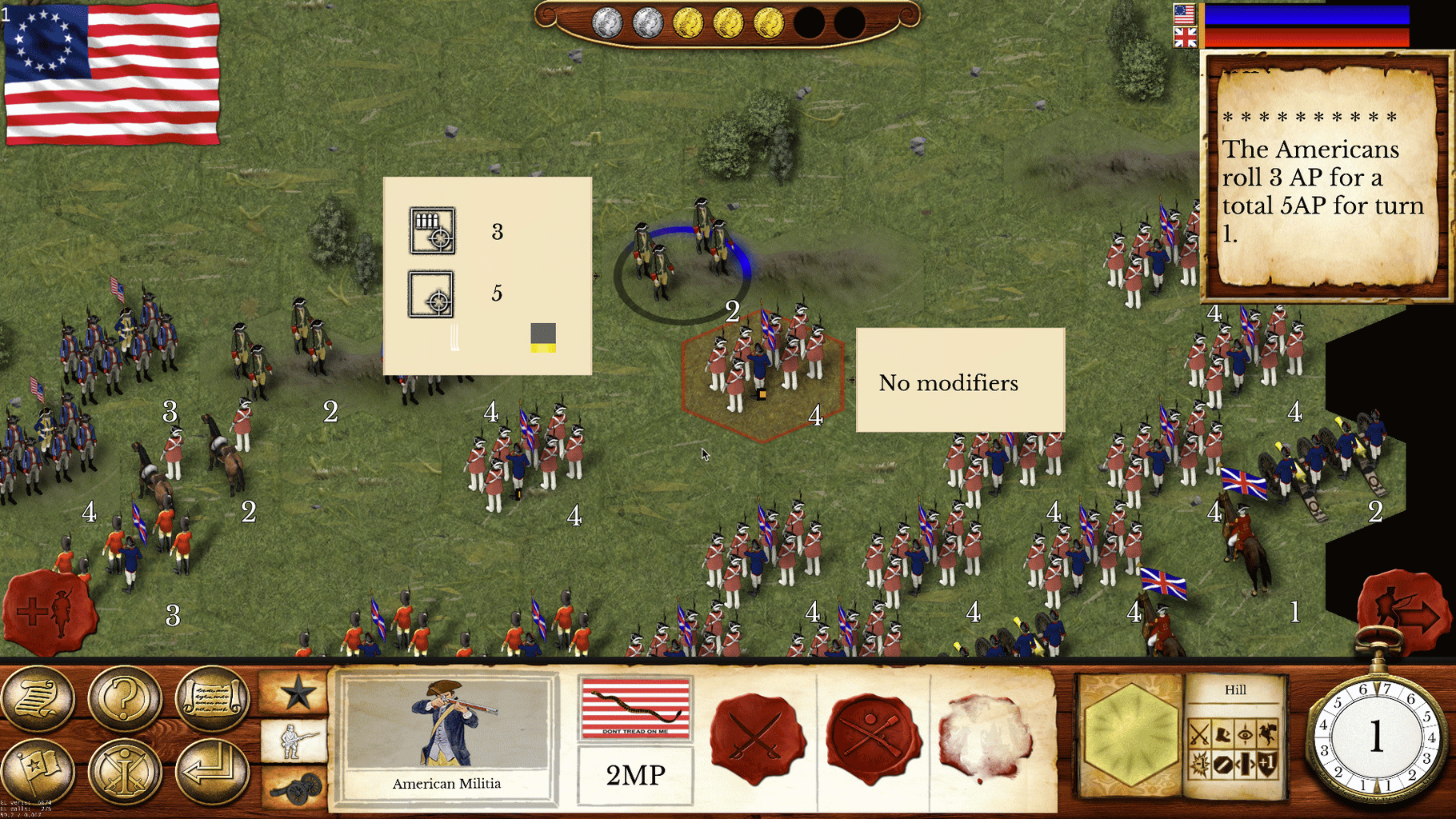 Hold the Line: The American Revolution screenshot