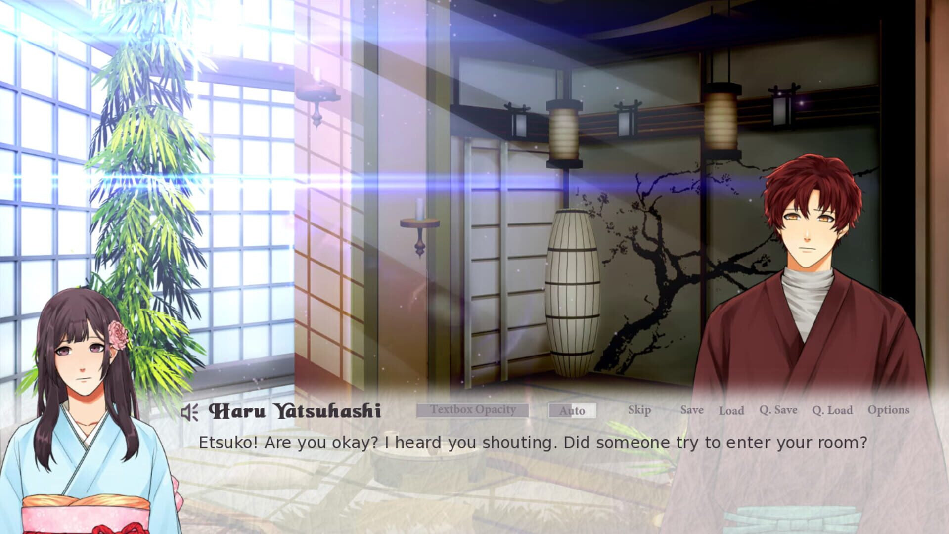 Wishes In Pen: Chrysanthemums in August - Otome Visual Novel - Screenshot
