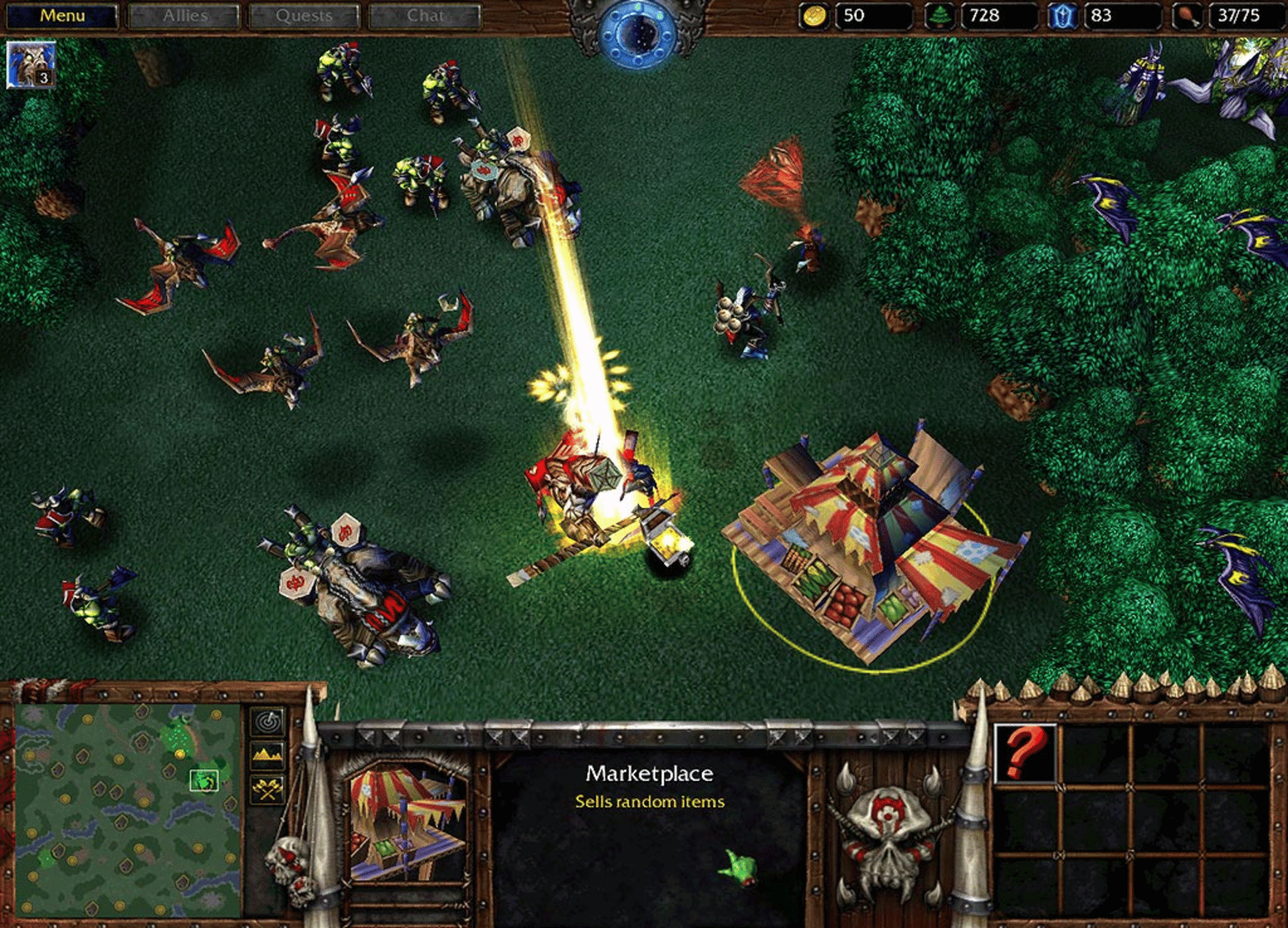 Warcraft III: Reign of Chaos screenshot