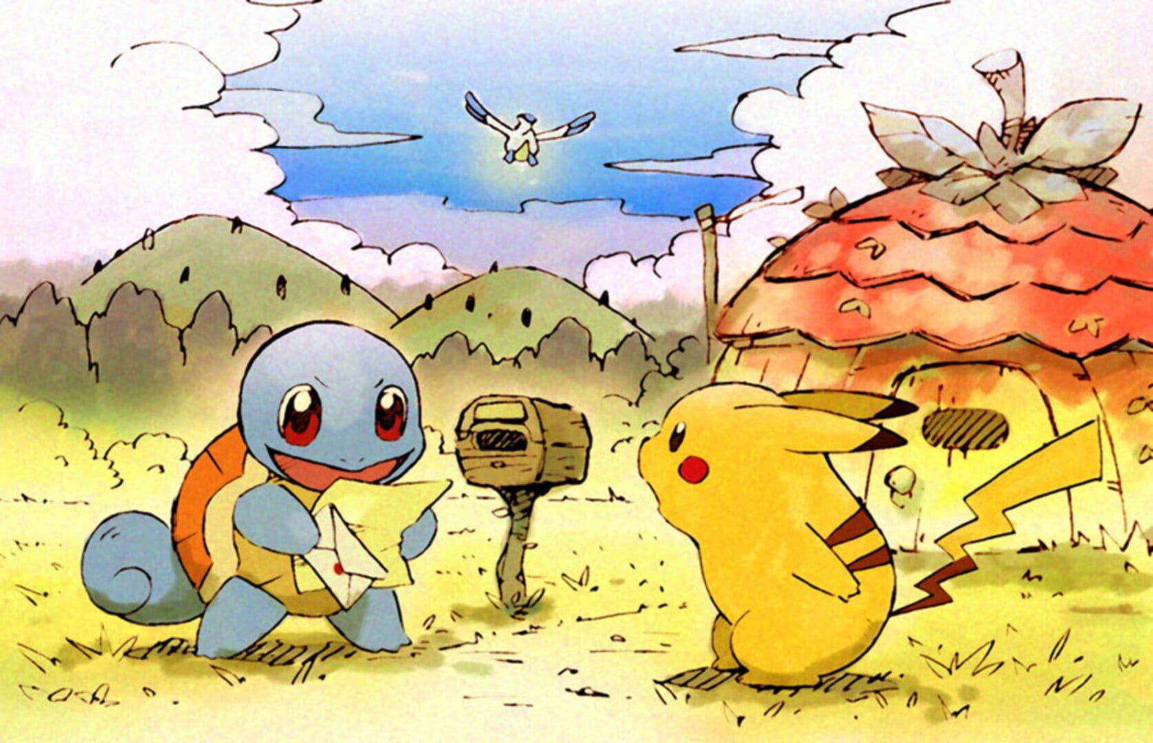 Arte - Pokémon Mystery Dungeon: Blue Rescue Team