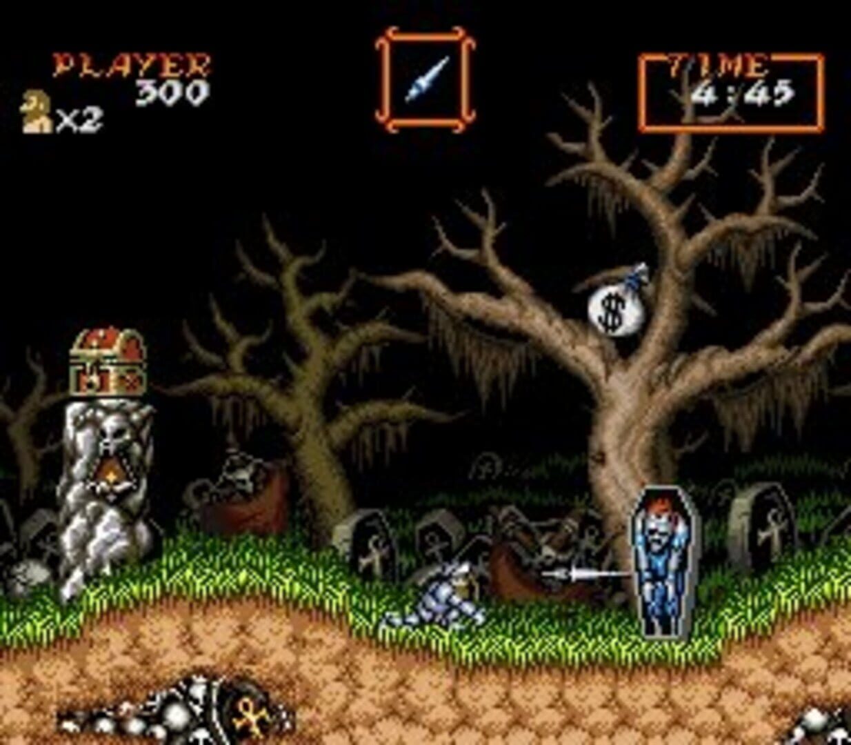 Captura de pantalla - Super Ghouls'n Ghosts