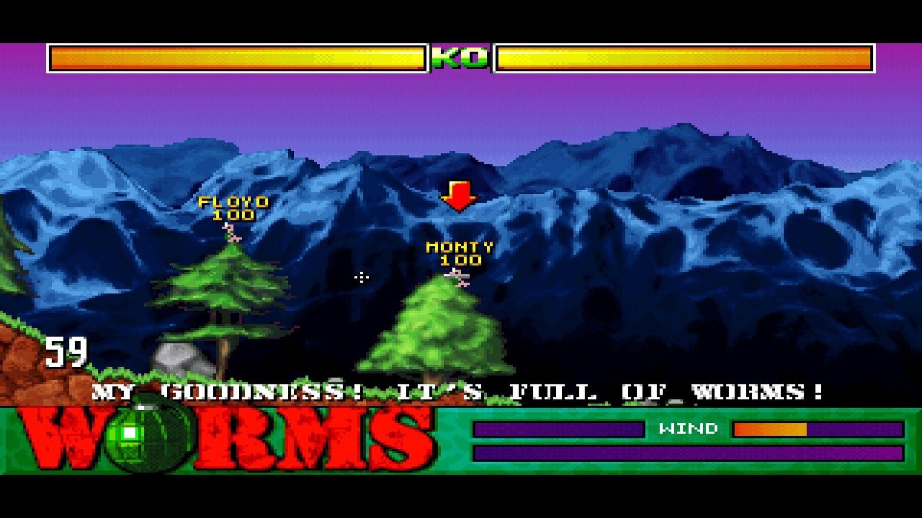 Captura de pantalla - Worms
