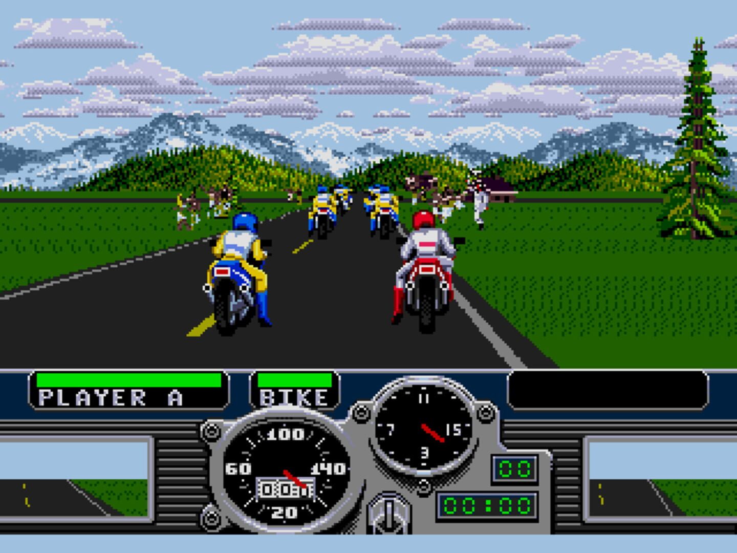 Captura de pantalla - Road Rash