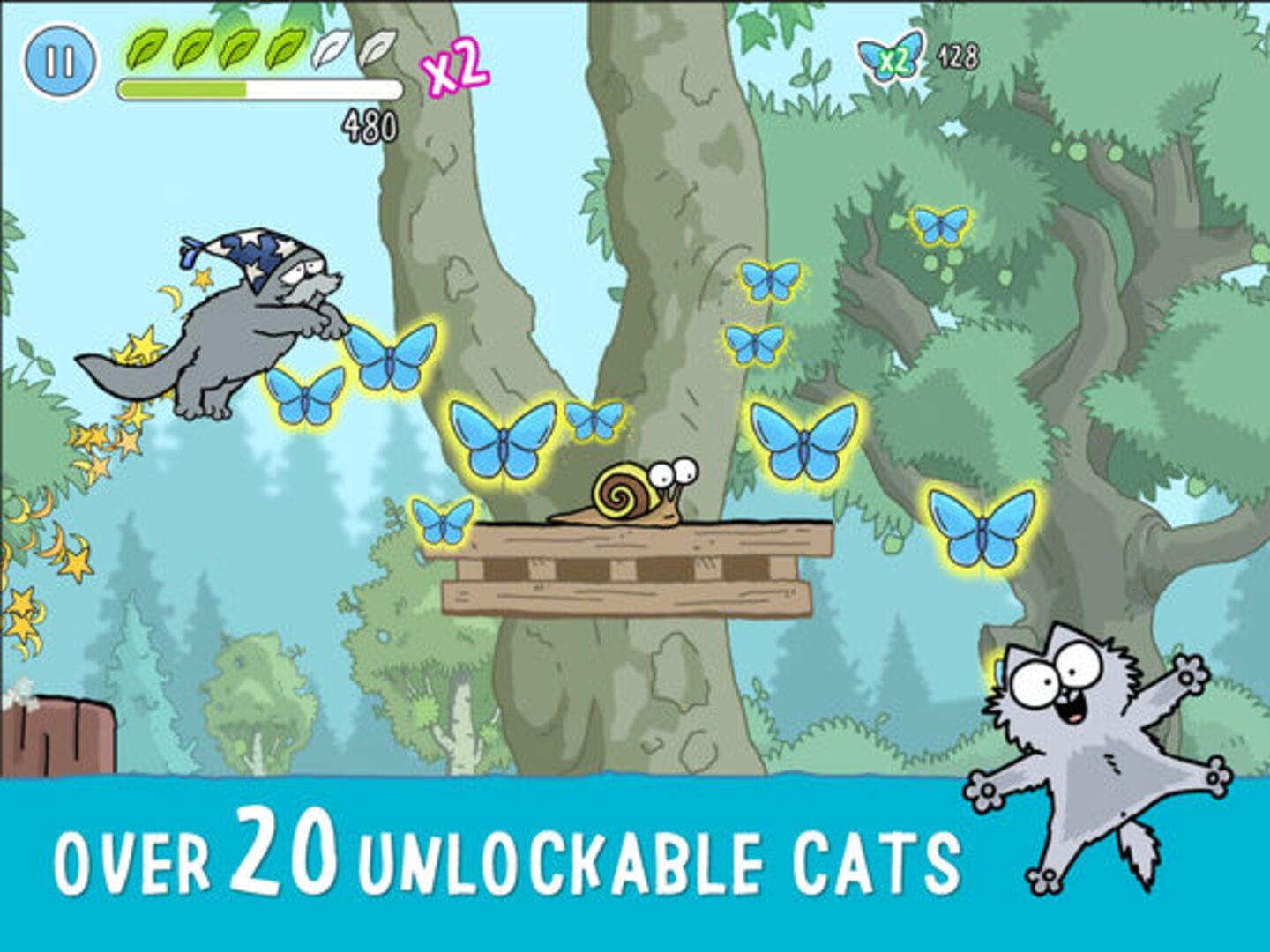 Simon's Cat Dash - Screenshot