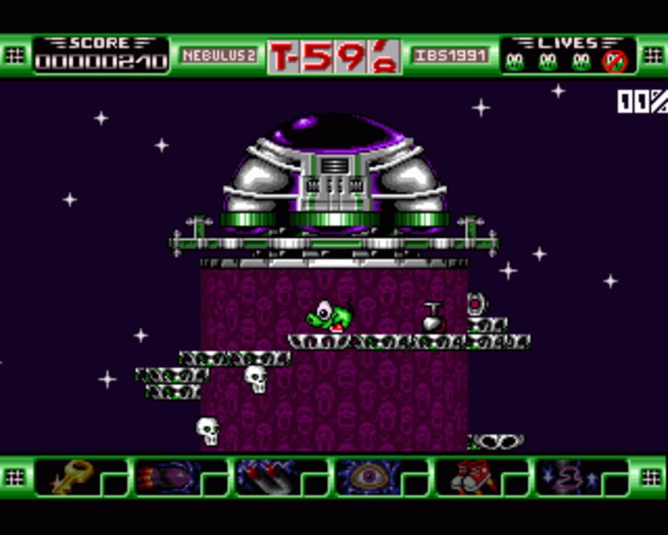 Nebulus 2: Pogo a gogo - Screenshot